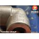 FORGED 90 DEG SOCKET WELD ELBOW DIMENSIONS   NPS 1/2 to 4 ASTM A182 F53