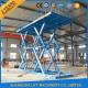 6T 5M Heavy Duty CE Hydraulic Scissor Lift Hydraulic Large Scissor Cargo Lift