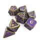 Mini RPG Dice 7 Piece Tiny  Polyhedral Set magic the gather chip Dice Sets