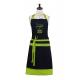 Embroidered 100% Cotton Professional Apron for Men & Women with Adjustable Neck & Centre Pockets Perfect for Cooking