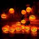 Halloween Pumpkin Lights Halloween Decorations Lanterns Battery Operated LED Pumpkin String Lights Jack o Lantern Decor