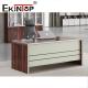 Luxury Boss Table Desk Industrial Loft Style Executive Office Desk 1600W*800D*760mm