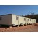 Temporary Storage Container Houses Steel Tube Cross Member With Air - Conditioning