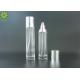 Customizable Round Clear Moisturizer Glass Bottle 100ml 120ml Available