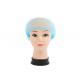 CE FDA Surgical Non Woven Clip Cap Blue Mob Caps For Hair Protecting