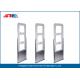 Network RFID Reader Entrance Security Gates , Indoor Library Books Security Gates
