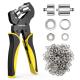 ISO Multipurpose Grommet Tool Kit Pliers Practical 500pcs Replacement Head