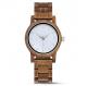 3ATM Wooden Wrist Watch 44mm Water Resistant Quartz Wooden For Men
