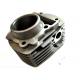 Silver Color Motorcycle Engine Block FZ16 Ash Dia 57.3mm Aluminum Alloy Material