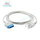 GE OHMEDA Pulse Oximeter Cable Medical Grade Compatible With GEB30 / B40