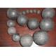 Large 4.72 inch 120mm Steel Grinding Balls Low Breakage Rate Hot Quenching