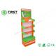 Recyclable Floor Stand Portable Paper Shelf Light Bulb Cardboard Floor Display Stand