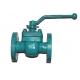 Top Entry Floating Ball Valve Low Operation Torque Double Block Bleed