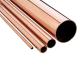 Welded Red Seamless Copper Pipe Tube T3 C11000 Alloy Round