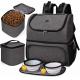 Pet Travel Bag For Dog Cat Weekend Tote Organizer Bag For Dogs Travel Food Carriers Bag