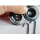 Metal Solar Panel Wire Mesh Clips With UV Resistant Black Coated Self Locking Washers