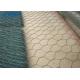 PVC Woven Gabion Baskets Heavy Hexagonal Mesh 3.4mm Selvage Wire Easily Construct