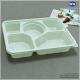 5-Coms Disposable Food Containers With Lids-Microwave, Freezer & Dishwasher Safe Disposable Food Packaging Lunch Box