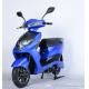 Blue Color Battery Operated Scooter , Battery Powered Moped For Adults 45km/h Speed