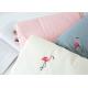 Flamingo Embroidered Full Size Quilt 3pcs Twin / Queen / King Size Machine Wash