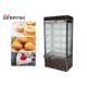 Delicate 6 Deck Vertical Cake Showcase Air Cooling Anti Frost Chiller