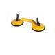 Yellow Horizontal 90KG Stainless Steel Suction Cups