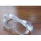 PVC Dust Proof Eyeglasses , Uv Protection Safety Goggles Adjustable Elastic Band