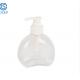 230ml Round Plastic Lotion Empty Hand Bottle With Soap Dispenser