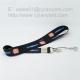 Full color sublimation neck lanyard with metal crimp and metal clasp