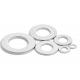 High Tensile SS 304 SS 316 A2 A4 Bright Screw Nut And Washer , Plain Flat Washer
