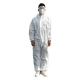 Non Woven Disposable Protective Suit Hazmat Dustproof Isolation Antistatic