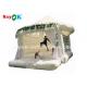 Commercial Outdoor White Inflatable Bounce For Wedding Customized Size