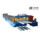 688 Steel Floor Tiles Making Machine , PLC Control Cold Roll Forming Machine
