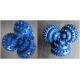 Blue color Steel button 12-1/4 '' IADC537 TCI Roller Tricone Rock Drill Bits Tungsten Carbide Hard Rock