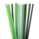 Customized Biodegradable PLA Bendy Straws For Cafe Shop