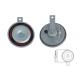 Gray Universal Electronic Musical Car Horn High Hardness Long Life Expectancy