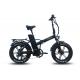 XNT Electric Folding Bike 20 Inch Wheels Aluminum Alloy Frame