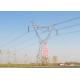 Power Transmission Angle Steel Tower Single / Double / Multi Circuit 73082000 HS