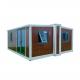 MGO Board Floor Prefabricated Office Double-wing Expansion Box for 20ft 40ft Container