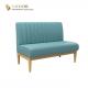 0.48 CBM Mid Century Restaurant Booth Sofa Seating