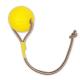 Floating Solid Elastic Light Pet Training Eva Chew Toy Ball 7x7cm With Rope