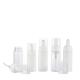 Screen Printing Foaming Pump Bottle PET For Facial Cleanser Mousse OEM