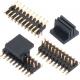3.0A PCB Single Row Pin Header 2.54mm Pitch N Pin SMT Type With Cap Connectors