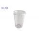 Medical Measuring Clear Plastic Jar Customized Plastic Injection Molding