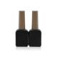10ml Empty Gel Nail Polish Black Bottle 0.3oz 15cc Bamboo Cap