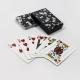 wholesale playing cards automatic black poker custom logo own design full color print manufacture