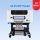 A3 Small UV DTF Printer Mobile Cover Wood Acrylic Inkjet Stick 30cm UV DTF Printer