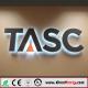Advertising backlit stainless steel LED letter sign and 3D sign letters
