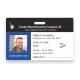 Pre Printed PVC Plastic Customized ID Cards With Photo For Students / Employees
