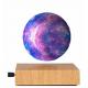 PA-1019 magnetic floating levitation starry corolful change moon lamp 6INCH